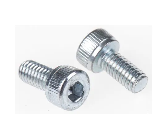 63-4830-75 RS PRO M4 x 8mm Hex Socket Cap Screw Bright Zinc Plated Steel 491-5215