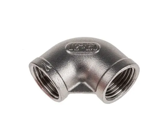 63-4834-53 RS PRO Stainless Steel 90° Elbow 1/2in G(P) Female x 1/2in G(P) Female 499-2953