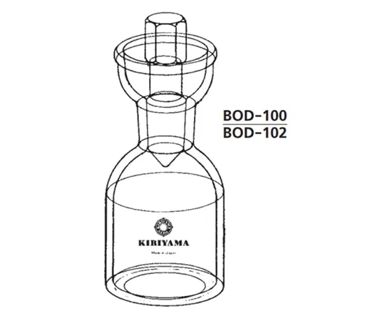 64-1076-98　［Discontinued］Incubator bottles 100　BOD-100