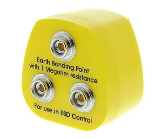63-4756-73 RS PRO ESD Earth Bonding Plug With 10 mm Stud x 3 298-3878