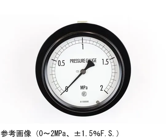 65-4305-02-20 Sealed Pressure Gauge (100Φ) Embedded D Frame (Mounting Bracket) with 1 MPa Inspection Certificate BE15-143