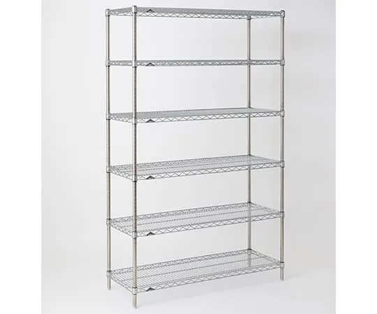 64-3500-22 Stainless Steel Erecta Shelf W 1821 x D 307 x H 1892mm (P) 6 stages with DB SSS1820P1900W6