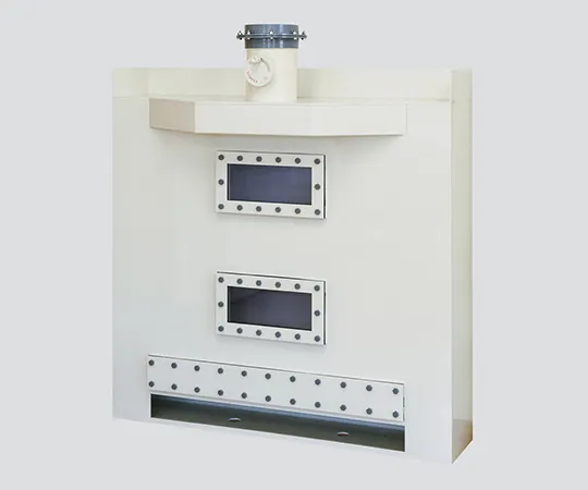 3-3971-01　［Discontinued］Dry Scrubber Fume Hood Back Type 12m3/Min 1200 x 1000 x 2356　BSN-120