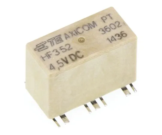 63-4893-14 SPDT PCB Mount, RF Relay, 3GHz 4.5V dc HF3-52
