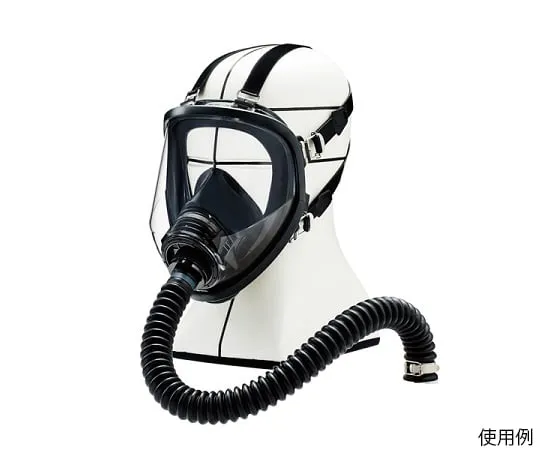 8-5034-11 Isolated Gas Mask (For High Concentration 2.0% Or Less) With Facepiece GM161-2