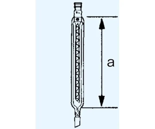 65-8664-45 Widmer Type (Fractionation Pipe) Top 15 Bottom 15 a Length 100 mm 4121-100