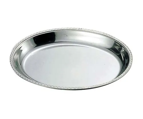 61-6841-65 IKD 18-8 Ripple Oval Bowl 8 inch 1450200