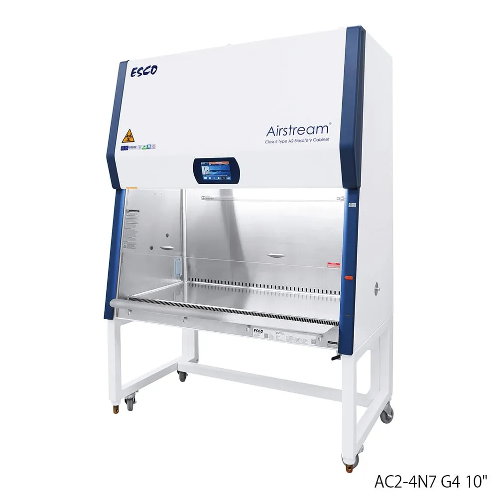 3-3390-12　［Discontinued］ESCO Biohazard Safety Cabinet (ClassII Type A2) AC2-3 N7 G4 10"(3ft)　AC2-3N7 G4 10"