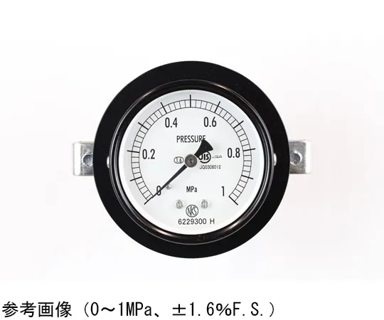 65-4271-18-20 Normal Pressure Gauge (Φ60) Embedded D Frame (Mounting Bracket) with 0.16 MPa Inspection Certificate AA15-123
