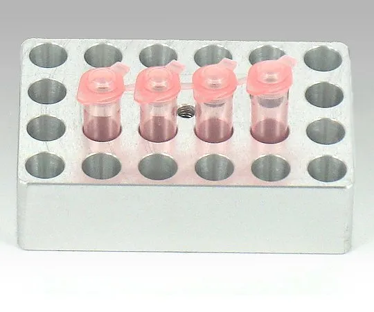 1-2921-11　［Discontinued］Block 0.2mL Tube for 24 Tubes, for Dry Bath And Incubator　Z81-CYQBLK02