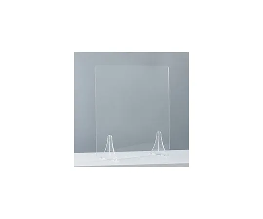 64-6544-51　［Discontinued］Splash Proof Acrylic Partition 500 x 500 mm 1 Pack　YAP-50