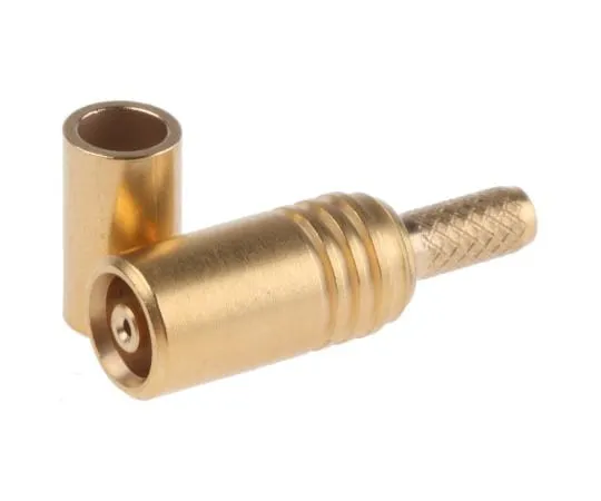 63-4743-43 Radiall Cable Mount MCX Connector jack, 50Ω Impedance, Crimp Termination, 0 → 6GHz, RG174, RG188, RG316 cable R113240000W
