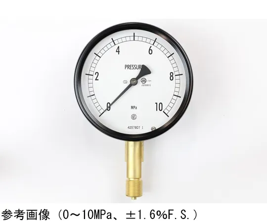 65-4297-58-20 Sealed Pressure Gauge (100Φ) Vertical A Frame with 0.05 MPa with Inspection Certificate BE10-131