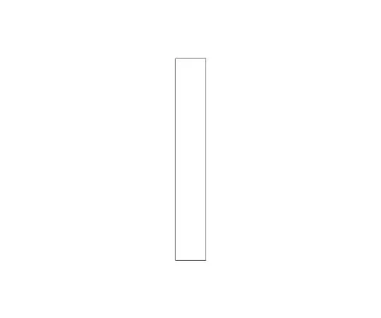 62-6107-01 Road Indicator Sheet alphabet I 120 x 60 white 835-073W