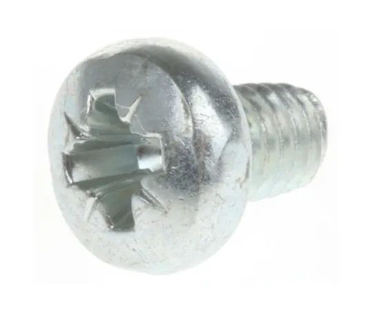 63-4816-88 RS Clear Passivated, Zinc Steel Self Tapping Screw M4 x 6mm Long 483-1224