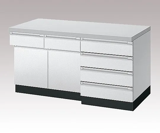 3-1281-01　［Discontinued］Side Laboratory Bench White Type 1200 x 750 x 850　SNA-1200W