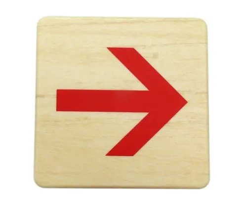 61-7419-62 80 x 80mm Grain Red Arrow MAB814-3