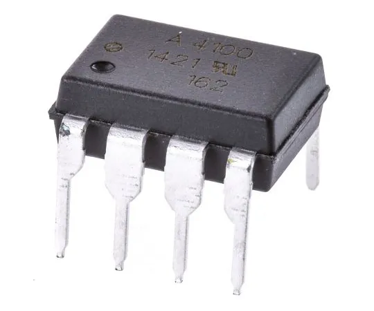 63-4876-43 Broadcom, HCPL-4100-000E DC Input Transistor Output Optocoupler, Through Hole, 8-Pin DIP HCPL-4100-000E