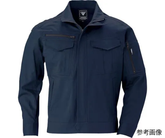 65-8411-38 Long Sleeve Blouson Deep Navy 3L 2014-19-3L