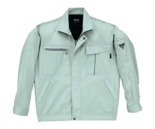 65-8321-61 Long Sleeve Blouson Silver Gray 3L 1254-22-3L