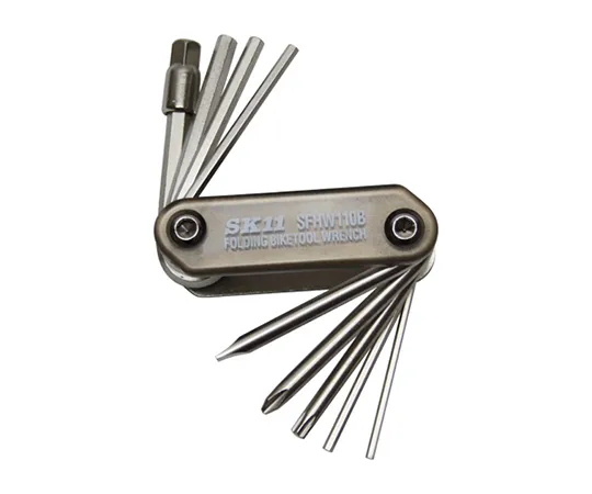 62-2873-51 SK 11 Folding Wrench Set 10 Pieces SFHW110B