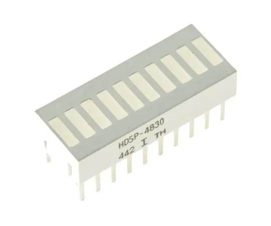 63-4713-09 HDSP-4830 Broadcom Light Bar LED Display, Red 3.5 mcd HDSP-4830