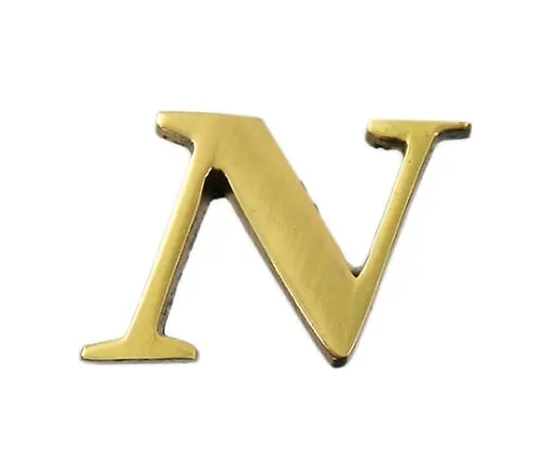61-7430-64 Brass Gold Characters Large Characters N QL20-N