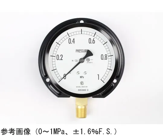 65-4289-26 Normal Pressure Gauge (Φ100) Vertical B Frame for Steam 0.4 MPa AE20-281