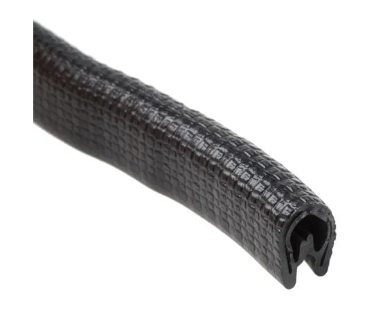 63-4893-66 RS PRO PVC Black Edge Protector Strip, 20m x 14.4mm x 10.5mm 619-1528