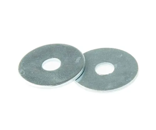 63-4930-37 Bright Zinc Plated Steel Mudguard Washer, M5 x 20mm, 1.5mm Thickness 666-7753