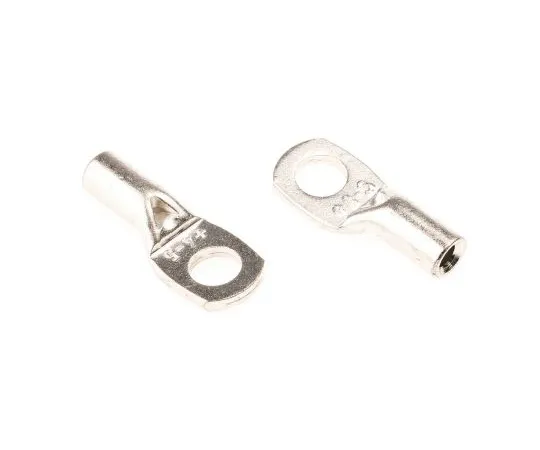 63-4759-91 TE Connectivity XCT Series Uninsulated Tubular Ring Terminal, M5 Stud Size to 4mm² Wire Size 710978-1