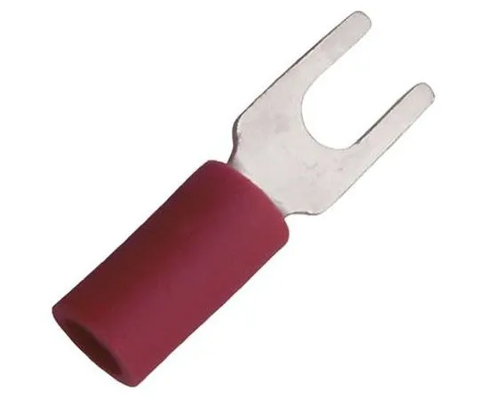 63-4882-67 JST Crimp Spade Connector, 0.2mm² to 1.65mm², 22AWG to 16AWG, 5mm Stud Size Vinyl, Red V1.25-5A