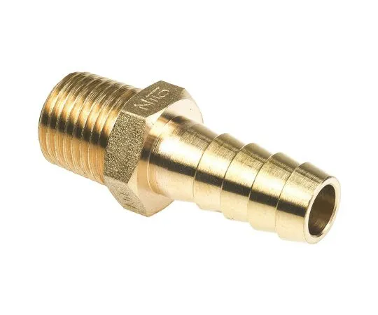 63-4840-16 RS PRO Straight Brass Hose Connector, 1/4 in G Male 506-7200