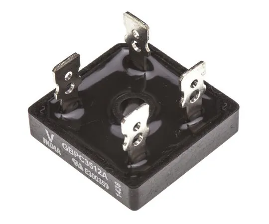 63-4783-36 Vishay VS-GBPC3512A, Bridge Rectifier, 35A 1200V, 4-Pin GBPC-A VS-GBPC3512A