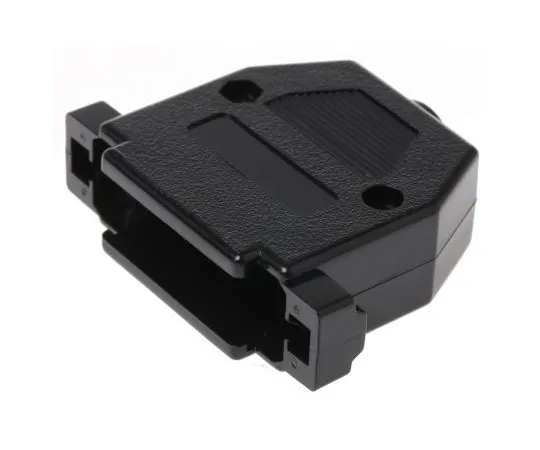 63-4790-97 MH Connectors MHCCOV Series ABS D-sub Connector Backshell, 25 Way, Strain Relief MHCCOV-25SC-BK