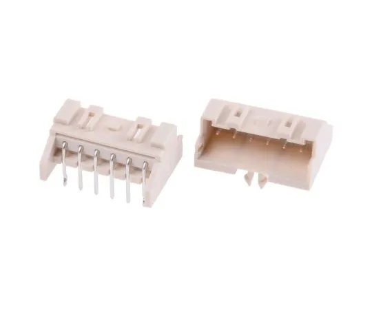 63-4882-56 JST XA, 6 Way, 1 Row, Right Angle PCB Header S06B-XASK-1 (LF)(SN)