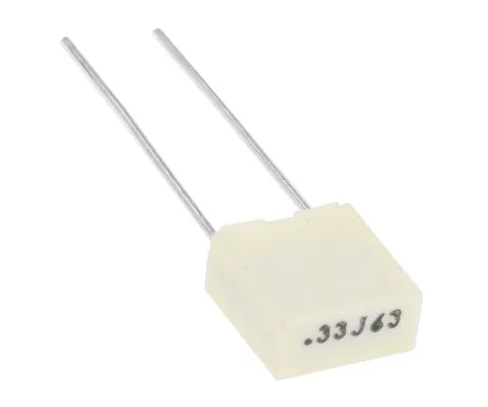 63-4760-13 KEMET 330nF Polyester Capacitor PET 40 V ac, 63 V dc ±5% R82 Series Through Hole R82DC3330DQ60J