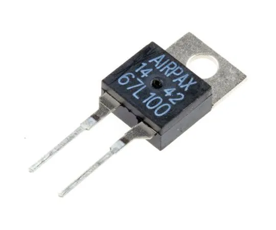 63-4746-89 Philips Technologies NC 1 A Bi-Metallic Thermostat, Opens at+100°C 67L100