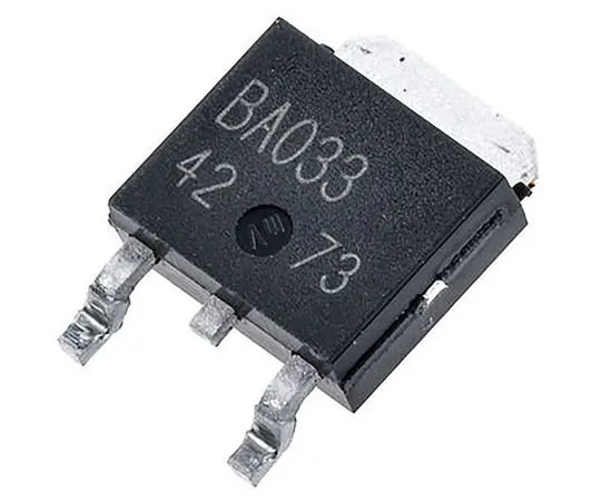63-4683-20 ROHM 2SCR586DGTL NPN Transistor, 5 A, 80 V, 3+Tab-Pin DPAK 2SCR586DGTL