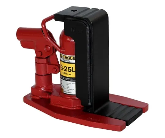 62-3617-43　［Discontinued］Lever Rotation and Safety valve with Jack with nail claw capacity 1t nail Long Type　G-25L