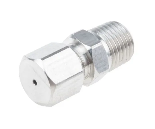 63-4670-51 RS PRO Thermocouple Compression Fitting for *** with Thermocouple With 1.5mm Probe Diameter, 1/4 NPT 123-5567