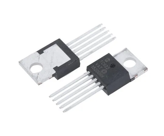 63-4933-32 Microchip TC622VAT, Temperature Sensor -40 → +125 °C ±5°C Analogue, 5-Pin TO-220 TC622VAT
