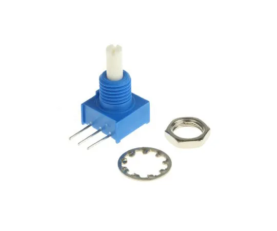 63-4851-04 Bourns 3310C Series Conductive Plastic Potentiometer with a 3.17 mm Dia. Shaft, 100kΩ, ±20%, 0.25W, ±1000ppm/°C 3310C-001-104L