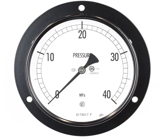 65-4282-89 Normal Pressure Gauge (Φ100) Embedded D Frame (Mounting Hole) 40 MPa AE15-283