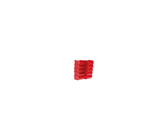 63-4818-32 RS Red Plastic Stackable Storage Bin, 50mm x 100mm x 90mm 484-3974