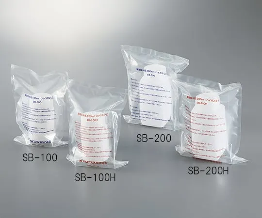 3-5437-11　［Discontinued］Sterile water sampling bottle 100 mL (no hypo) 1 bottle/bag x 200 bags　SB-100
