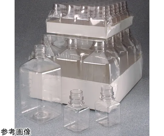 68-5629-81 Square Medium Bottle 125 mL PET Tray/Body Only Packaged Sterilized 1 Box (24 Pieces x 4 Trays) 342044-0125