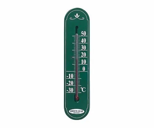 61-6865-40 Green Leaf Thermometer 175 x 40 x 10mm 40G (Blister Pack) TG-6643