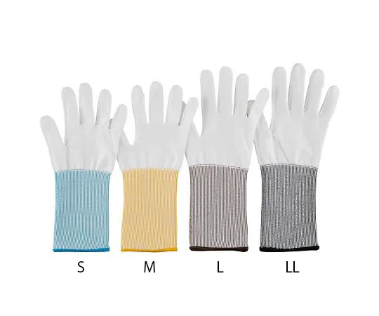 4-3167-01 Cut resistance Long Glove (Level 3 No Coat) Black LL
