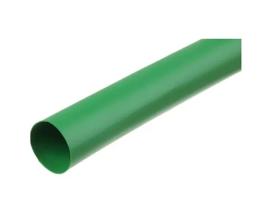 63-4773-87 TE Connectivity Green No Heat Shrink Tubing 12.7mm Sleeve Dia. x 1.2m Length, RNF-100 Series 2:1 Ratio RNF-100-1/2-5-STK